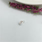 FP974 Colgante Punto de Luz Gota Borde Acanalado 5x3 mm mas argollita Figura Baño Plata Figuras Bañadas hecho de Bronce Bañado en Plata 50 ml Joyas Bañadas en Plata
