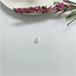 FP974 Colgante Punto de Luz Gota Borde Acanalado 5x3 mm mas argollita Figura Baño Plata Figuras Bañadas hecho de Bronce Bañado en Plata 50 ml Joyas Bañadas en Plata