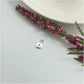 FP978 Colgante con Micro Circón central Diá 5 mm mas argollita Figura Baño Plata Figuras Bañadas hecho de Bronce Bañado en Plata 50 ml Joyas Bañadas en Plata