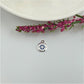 FP987 Colgante Mini Medalla Ojo Circones cristal y azules Diá. 7 mm más argollita Figura Baño Plata Figuras Bañadas hecho de Bronce Bañado en Plata 50 ml Joyas Bañadas en Plata
