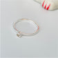 WP35 Anillo Solitario Circón 3 mm Argolla acanalada de 1.5 mm Anillo Baño Plata Anillos Bañados en Oro y Plata hecho de Bronce Bañado en Plata 50 ml Joyas Bañadas en Plata