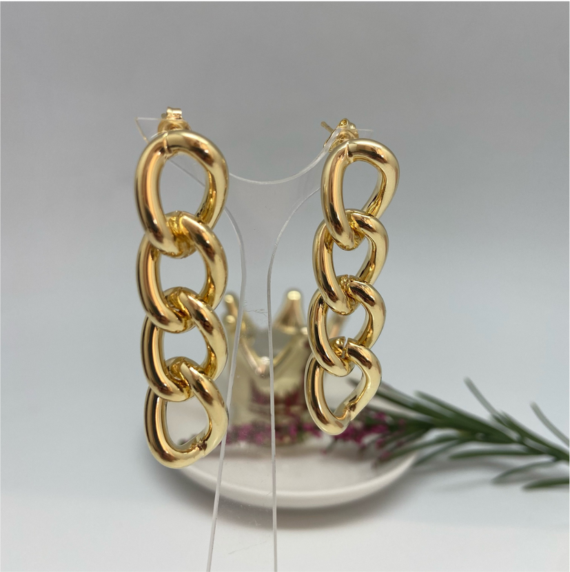 XO124-Aro-Cadena-Grumet-Mediano-50-mm--Aro-Baño-Oro