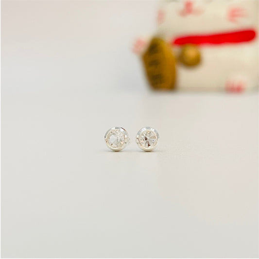 XP05 Aro Punto de Luz 4 mm Aro Baño Plata Aros Bañados en Oro y Plata hecho de Bronce Bañado en Plata 50 ml