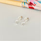 XP138 Aro Mini Luna Lisa 6 mm Aro Baño Plata Aros Bañados en Oro y Plata hecho de Bronce Bañado en Plata 50 ml Joyas Bañadas en Plata