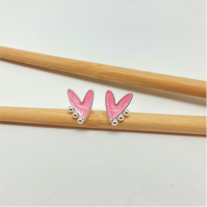 FP985 Colgante Mini Letra Diá. 11 mm Borde Rutilado Figura Baño Plata Figuras Bañadas hecho de Bronce Bañado en Plata 50 ml Joyas Bañadas en Plata XP254-Rosado Irregular