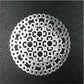 FP118 Mandala Calada diá. 27 mm Figura Baño Plata Figuras Bañadas en Oro y Plata hecho de Bronce Bañado en Plata 50 ml