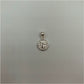 FP435 San Benito Colgante 9 mm Figura Baño Plata Figuras Bañadas en Oro y Plata hecho de Bronce Bañado en Plata 50 ml