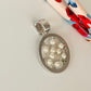 FP04 Colgante alambrismo con opciones de cuentas 27 mm mas valier Bulgari Figura Baño Plata