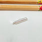 AP125 Broche para Pulsera de Mostacillas o Delicas 20 x 4 mm Aberturas Laterales y una inferior Accesorio Baño Oro Accesorio Baño Plata