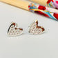 XP214 Aro Corazón Puntudo con con circones 10 mm Aro Baño Plata
Aros Bañados en Oro y Plata hecho de Bronce Bañado en Plata 50 ml
