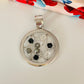 FP04 Colgante alambrismo con opciones de cuentas 27 mm mas valier Bulgari Figura Baño Plata